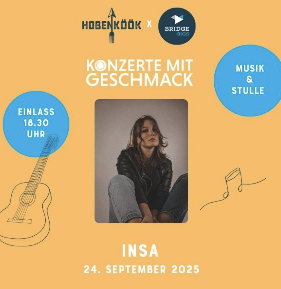 Insa bei Hobenköök am 23.09. ab 18:30 Uhr