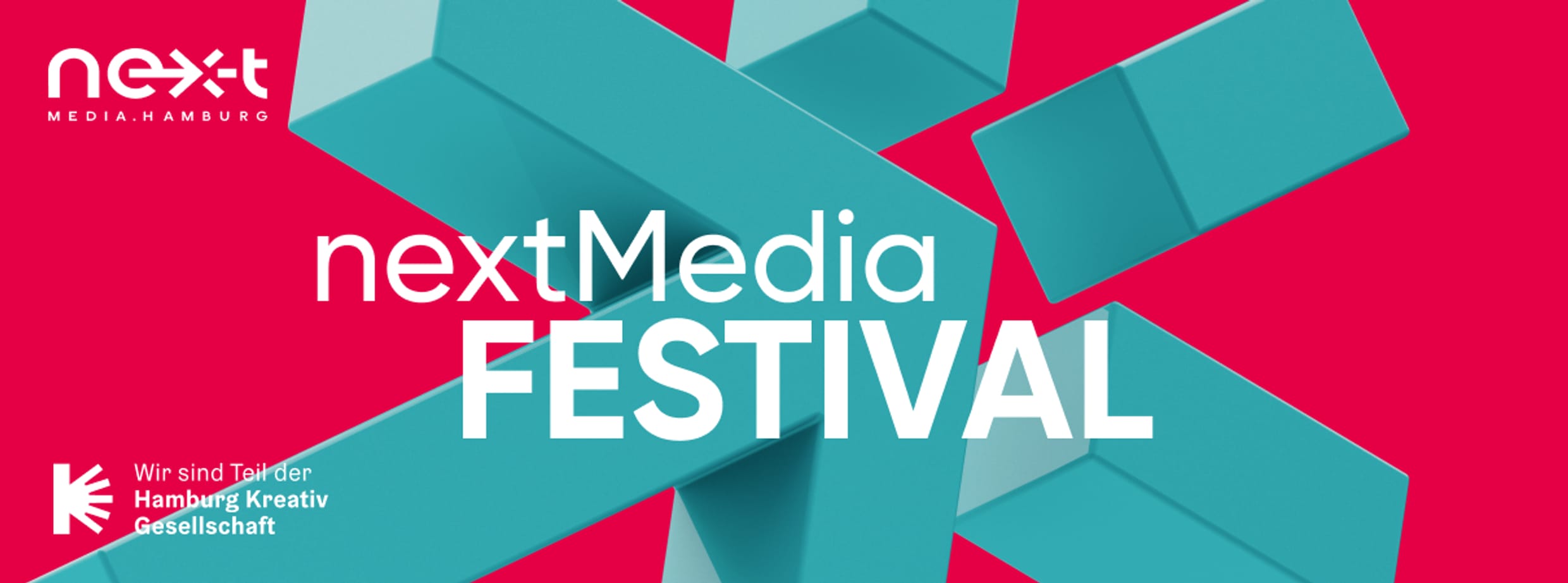 nextMedia Festival 2026 in der HafenCity Hamburg: 25.–26. März 2026 im SPACE. Zwei Tage Masterclasses, Bühnenprogramm & Networking für Medien- und Digitalprofis.