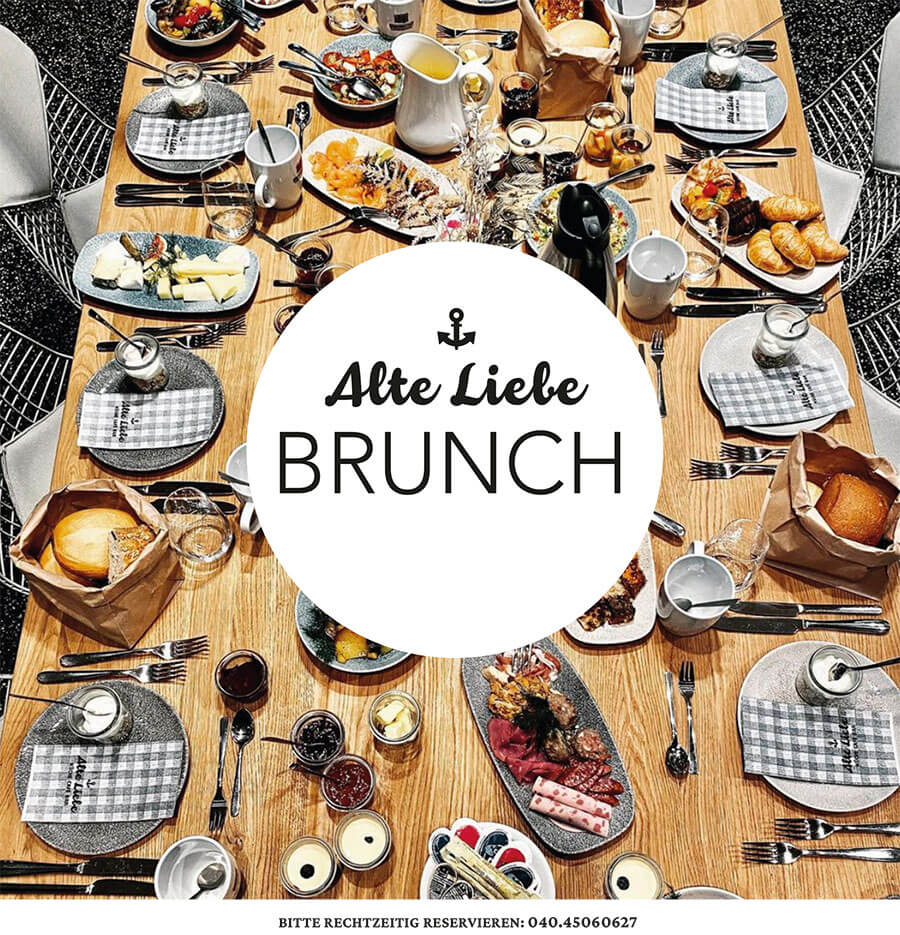 Restaurant Alte Liebe in der HafenCity lädt zum Osterbrunch ein, am 05.04. von 11-14:30 Uhr