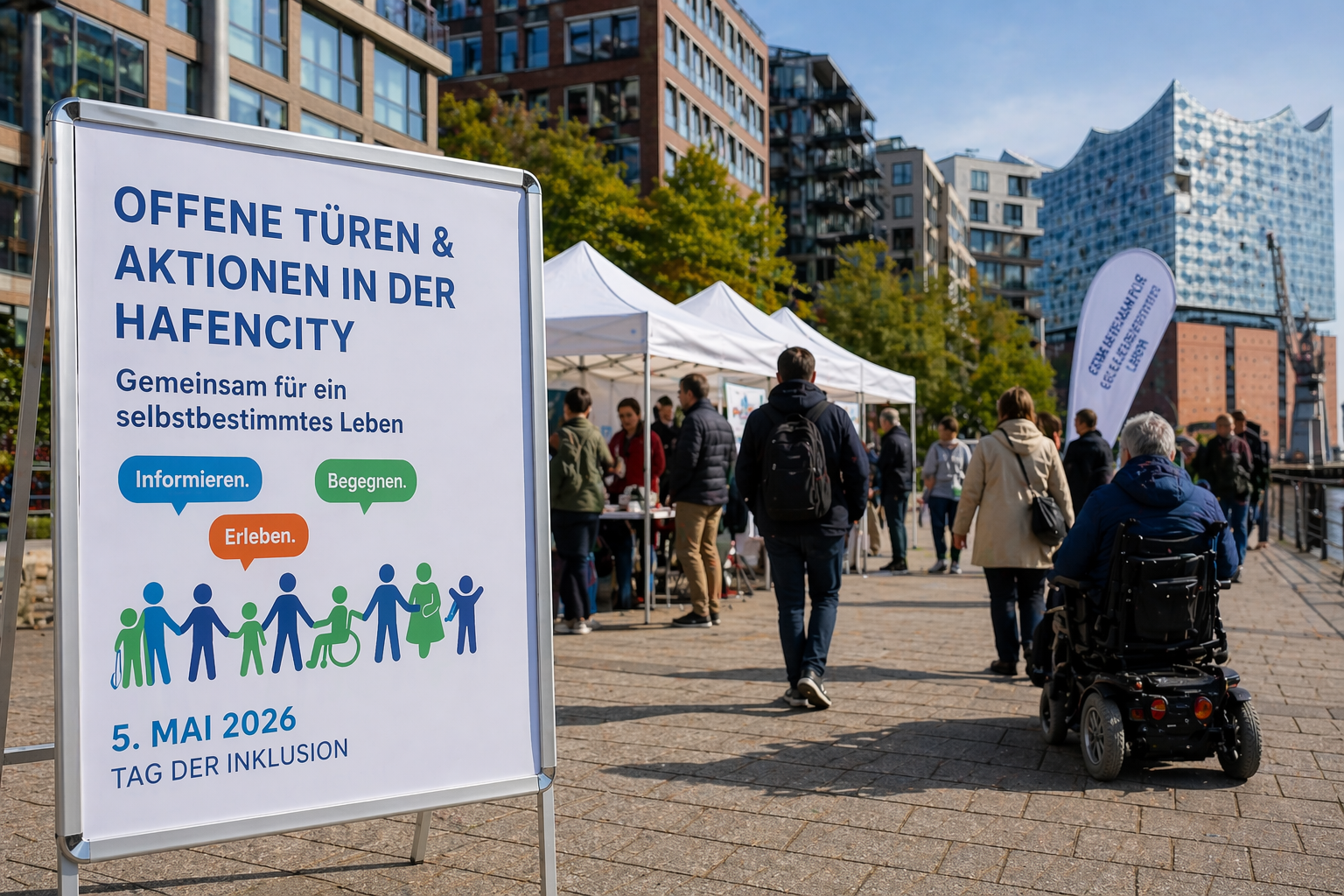 Soziale Arbeit und Inklusion am 5. Mai in der HafenCity