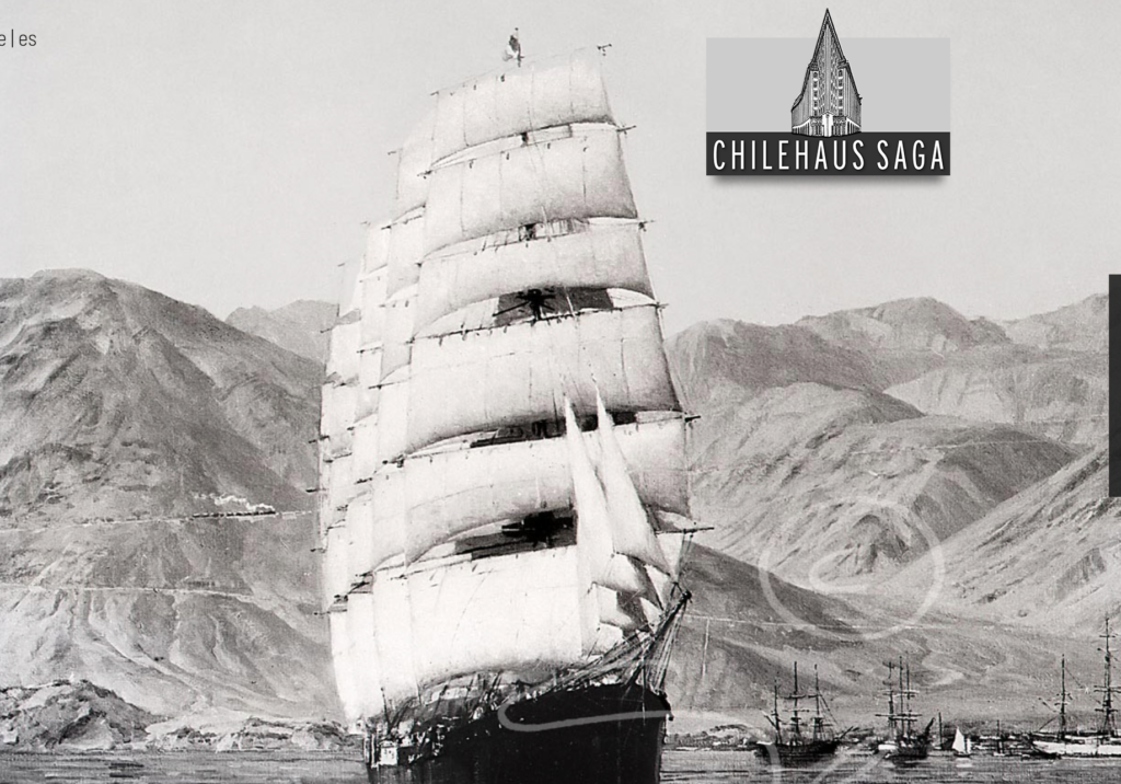 Die „Chilehaussaga I“ verbindet Musik und historische Fotografien zur Geschichte des Chilehauses im Forum der Handelskammer.