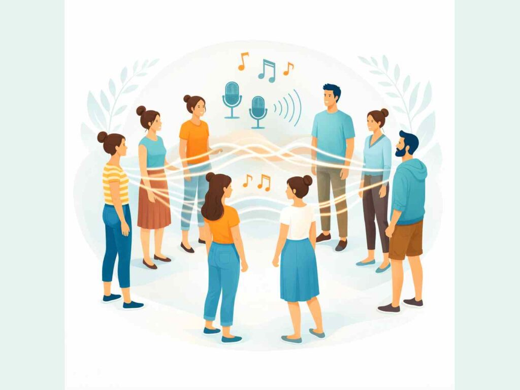 Singing Circle in der Gleishalle Hamburg, systemisches Coaching Hamburg, unsere HafenCity Eventkalender