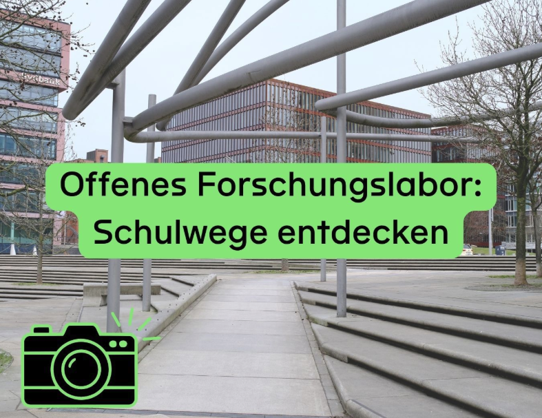 Offenes Forschungslabor zu Schulwegen am 13. September 2026 im Urbaneo am Strandkai in der Hamburger HafenCity.